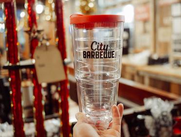 City Barbeque tumbler