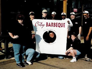 City Barbeque team in 1999