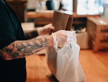 City Barbeque bags for delivery