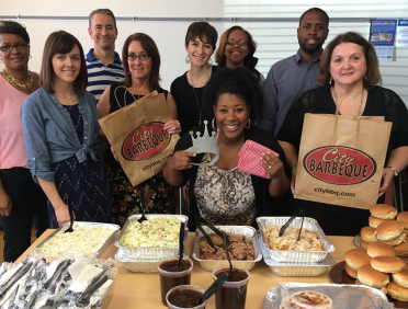 City Barbeque guests