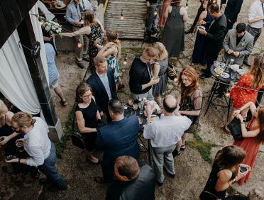 City Barbeque catering guests