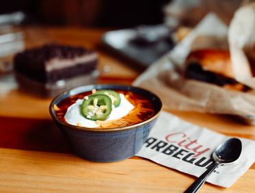 City Barbeque Brisket Chili