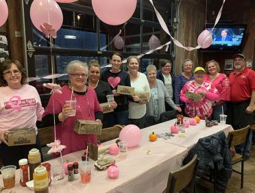 City Barbeque breast cancer awareness fundraising