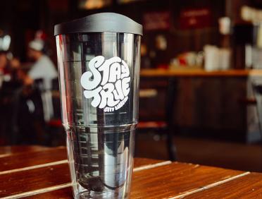 City Barbeque tumbler