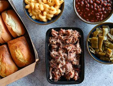 City Barbeque spread