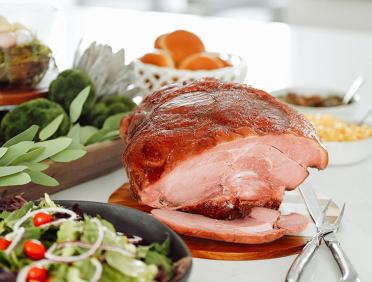 Easter ham from City Barbeque
