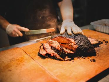 brisket sliced
