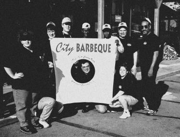 City Barbeque team members in 2000