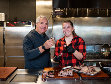 How to Cut Your City Barbeque Brisket
