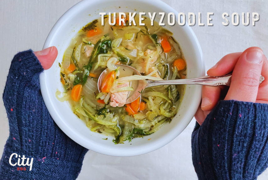 Turkey noodle soup